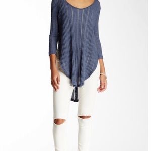 Free People Blue Top / Coverup!